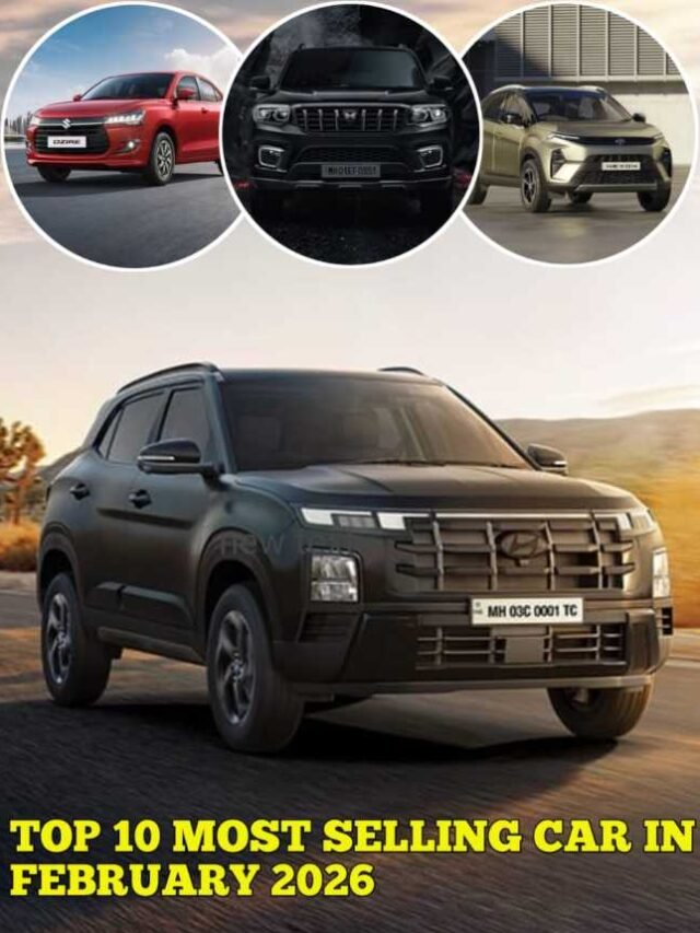 Top 10 Most Selling Car in February 2026
